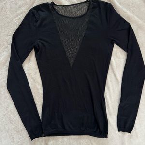 Burberry fishnet long sleeve